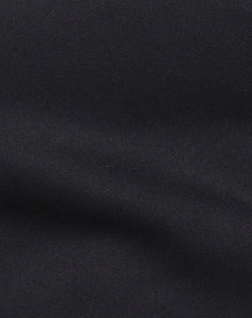 Nolia Tube Top in Satin Schwarz - Image 5