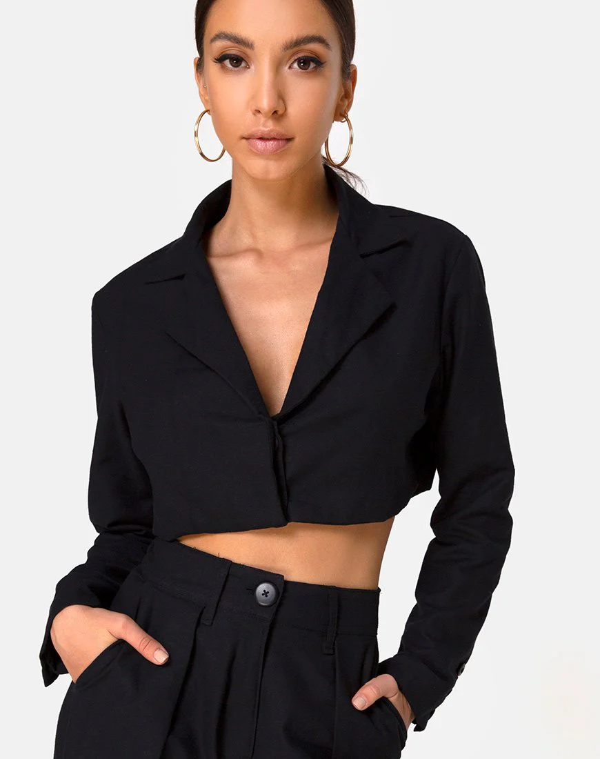 Noly Blazer in Schwarz - Image 2