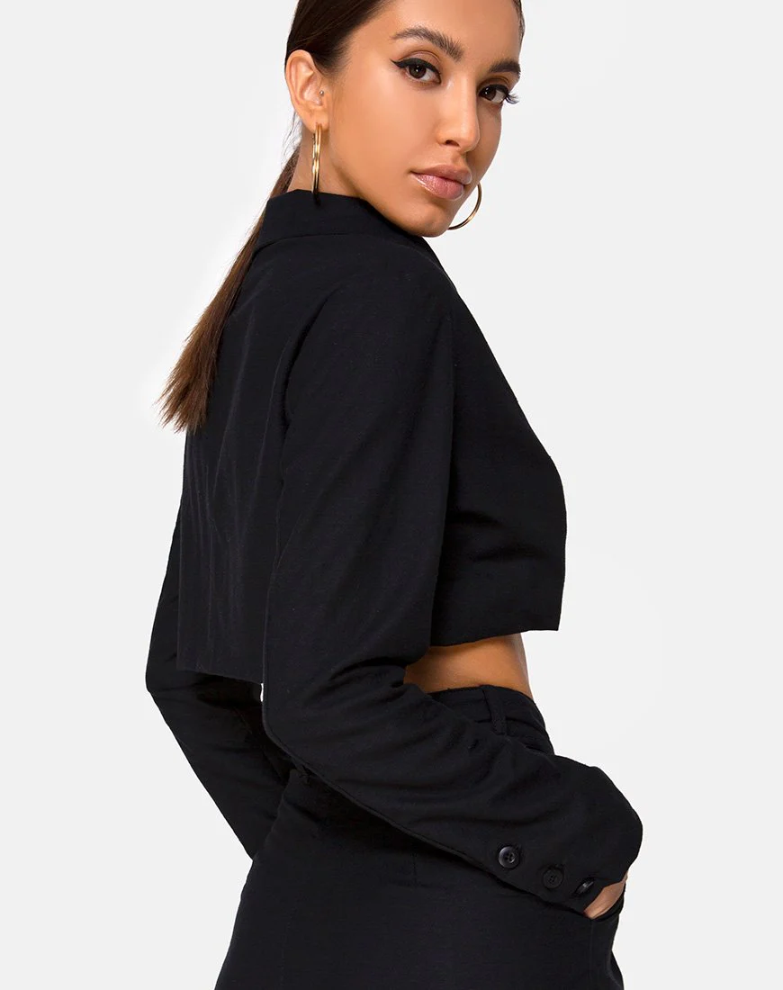 Noly Blazer in Schwarz - Image 3
