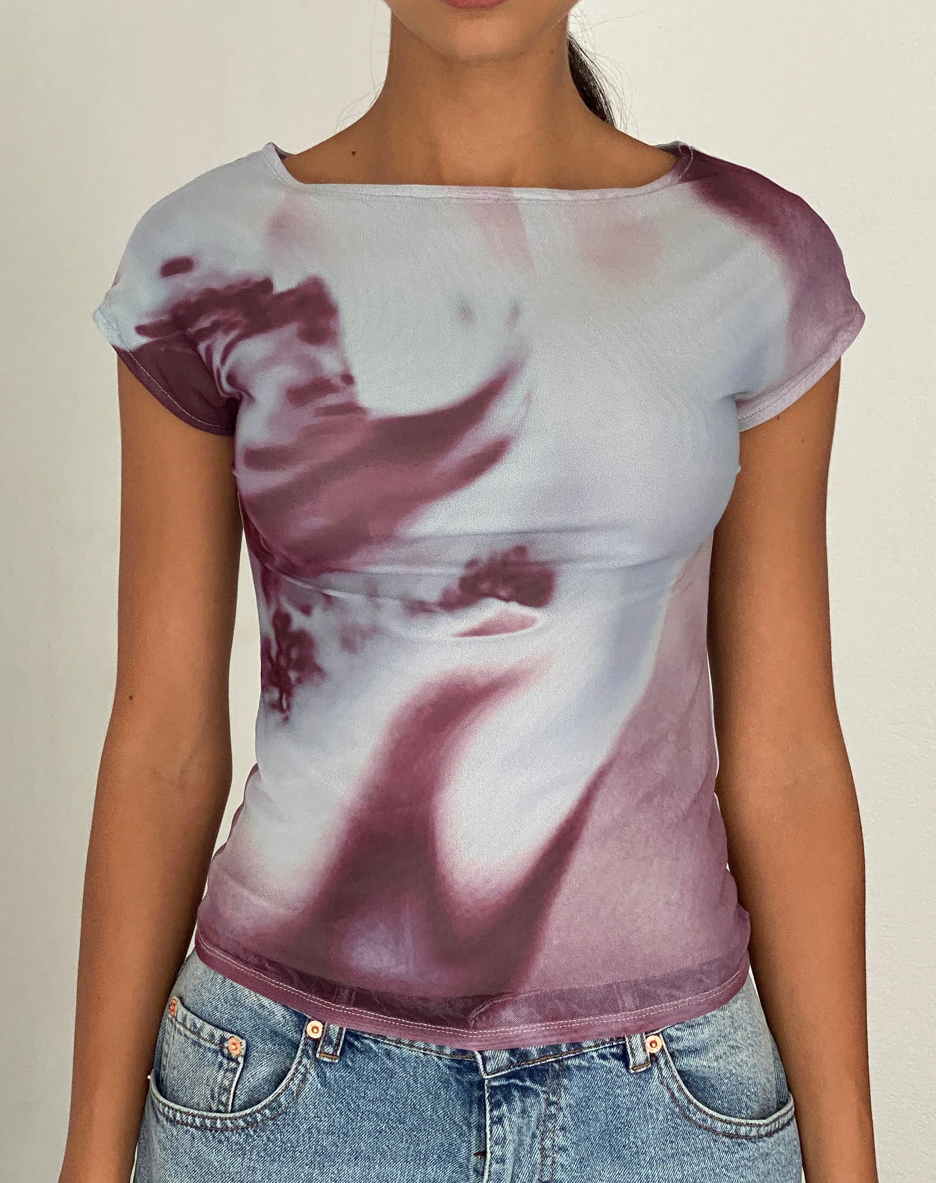 Nova Top in Anatomie der Natur Grau