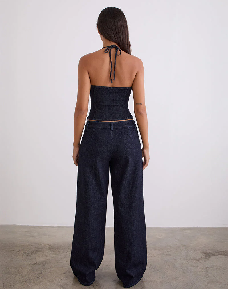 Nuvia-Hose in Chambray Indigo - Image 5