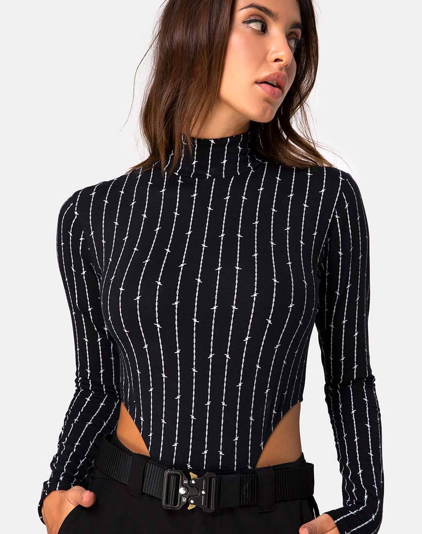 Nylon-Gürtel in Schwarz - Image 3