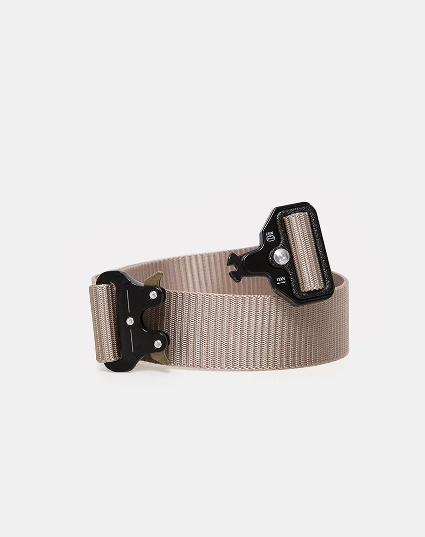 Nylon-Gürtel in Khaki - Image 2