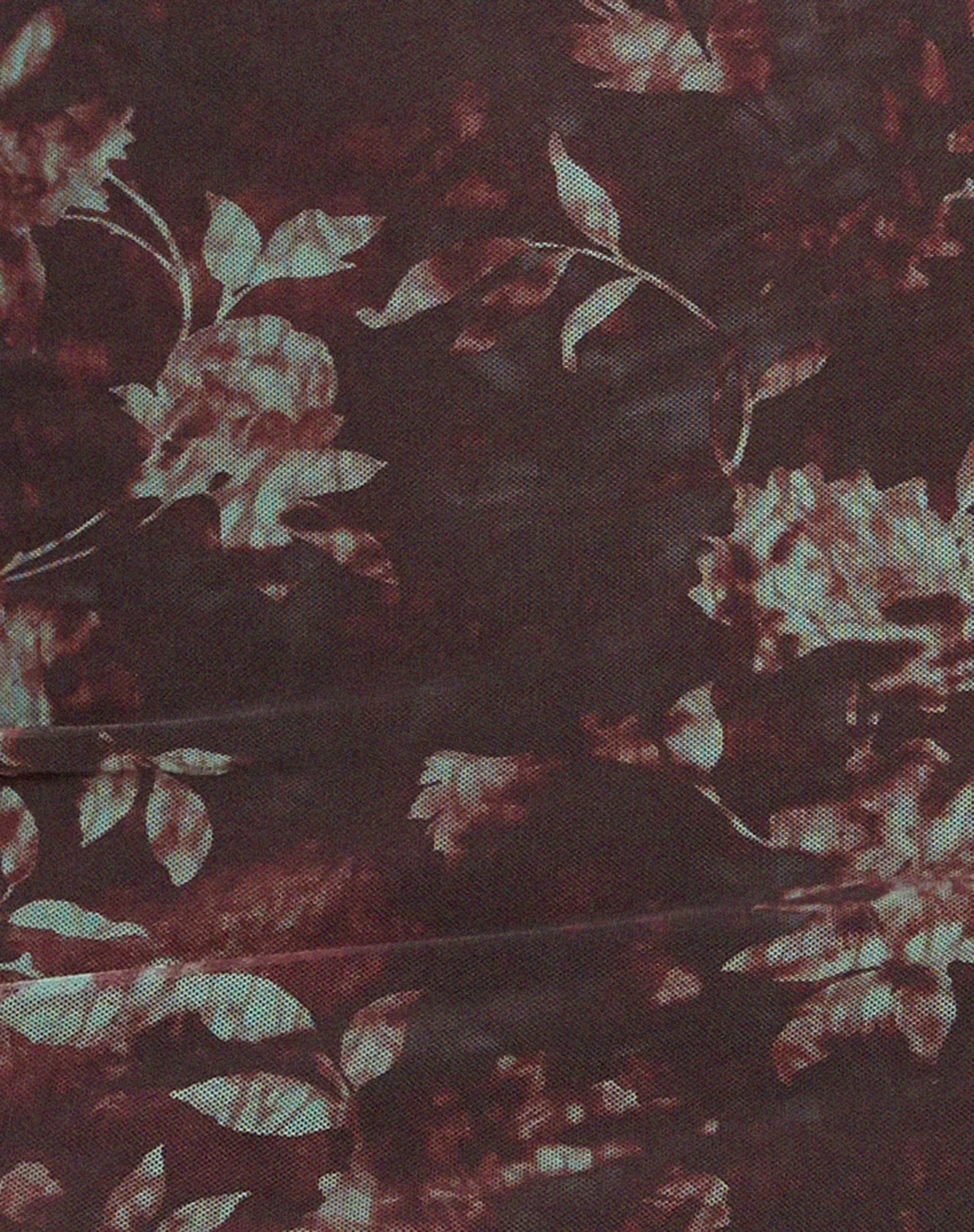 Okami Mini-Kleid mit Rollkragen in Botanical Floral Braun - Image 7