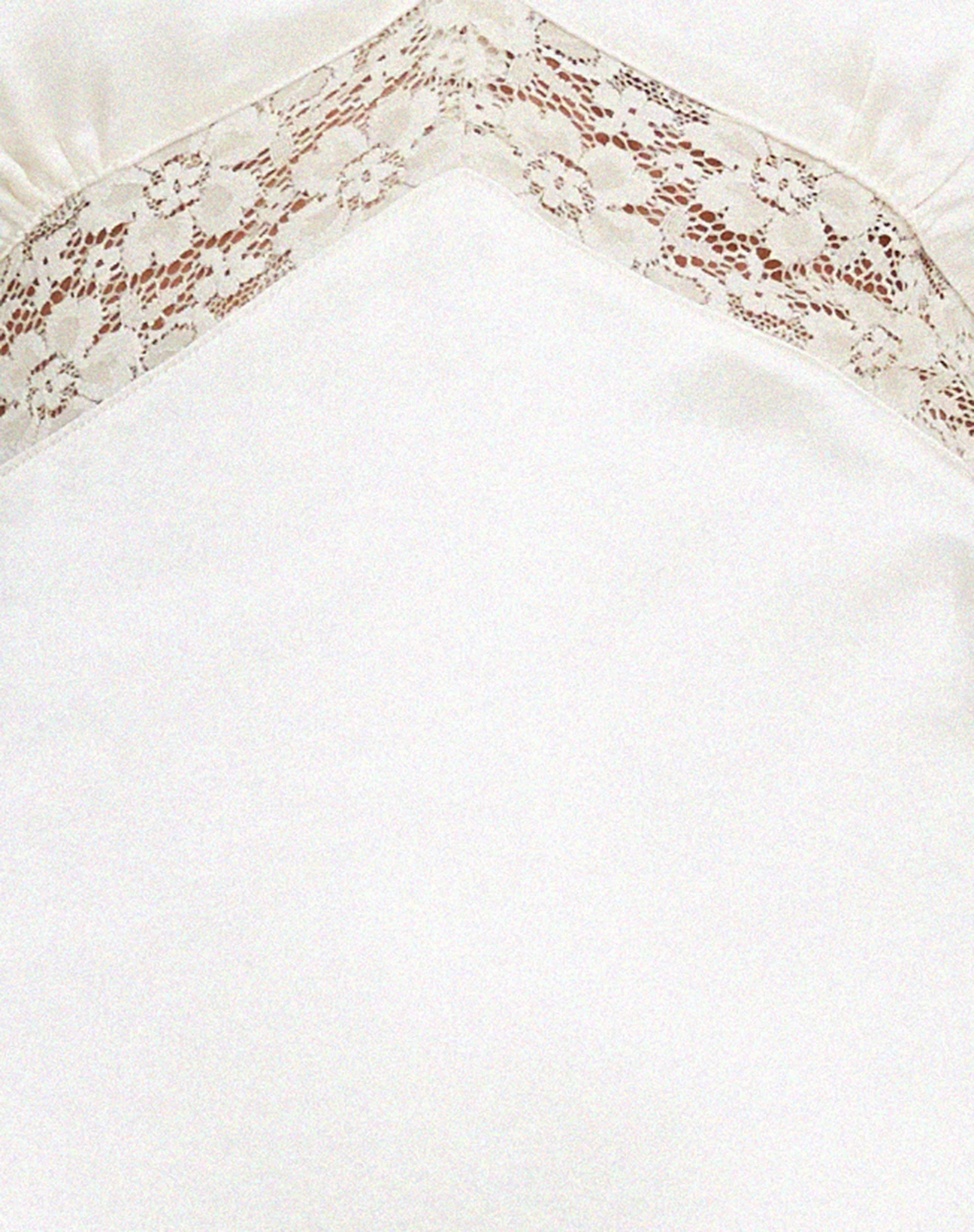 Oksana Minikleid aus elfenbeinfarbenem Satin - Image 5