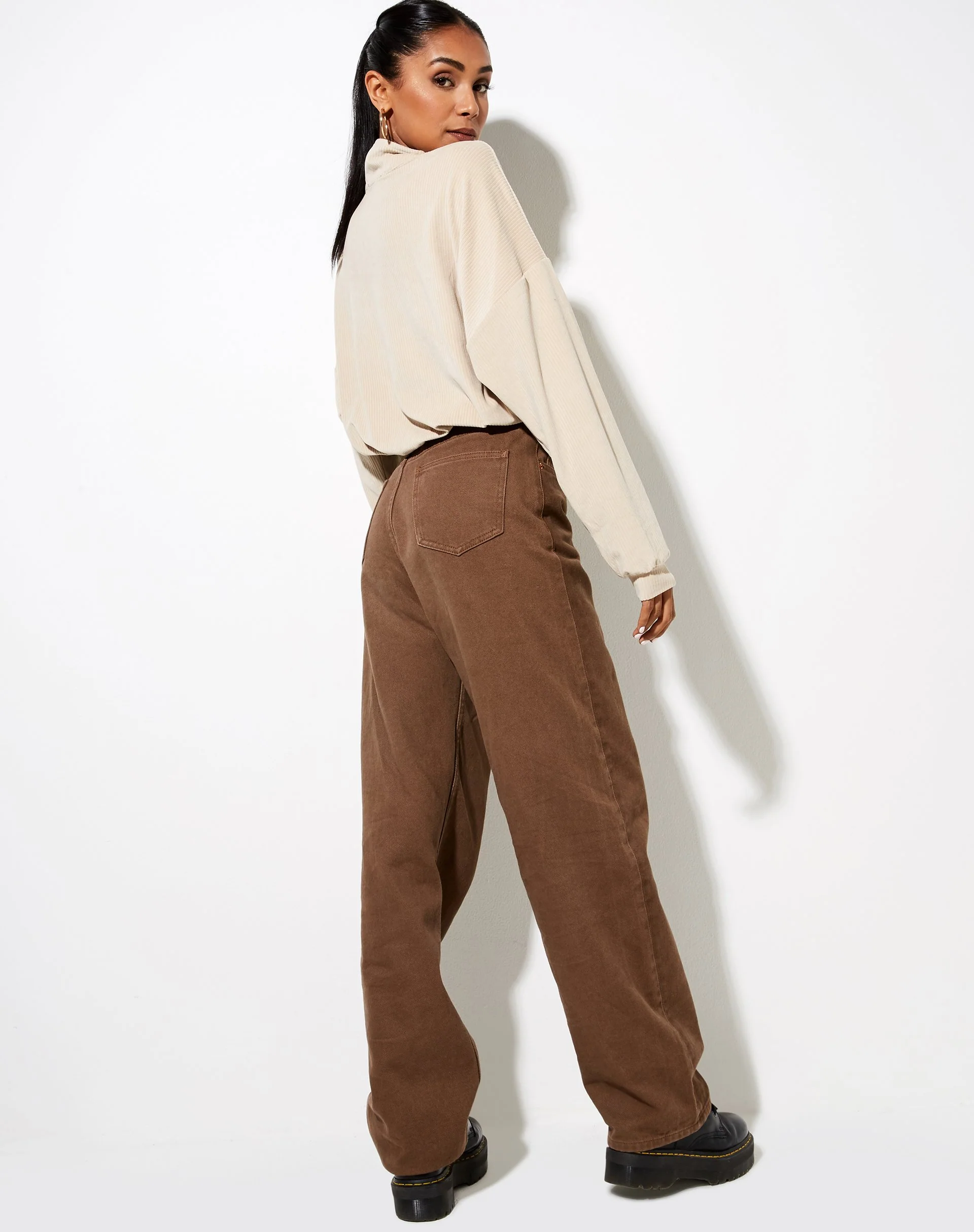 Olini Pullover in neutralem Beige 'Saint' Stickerei - Image 2