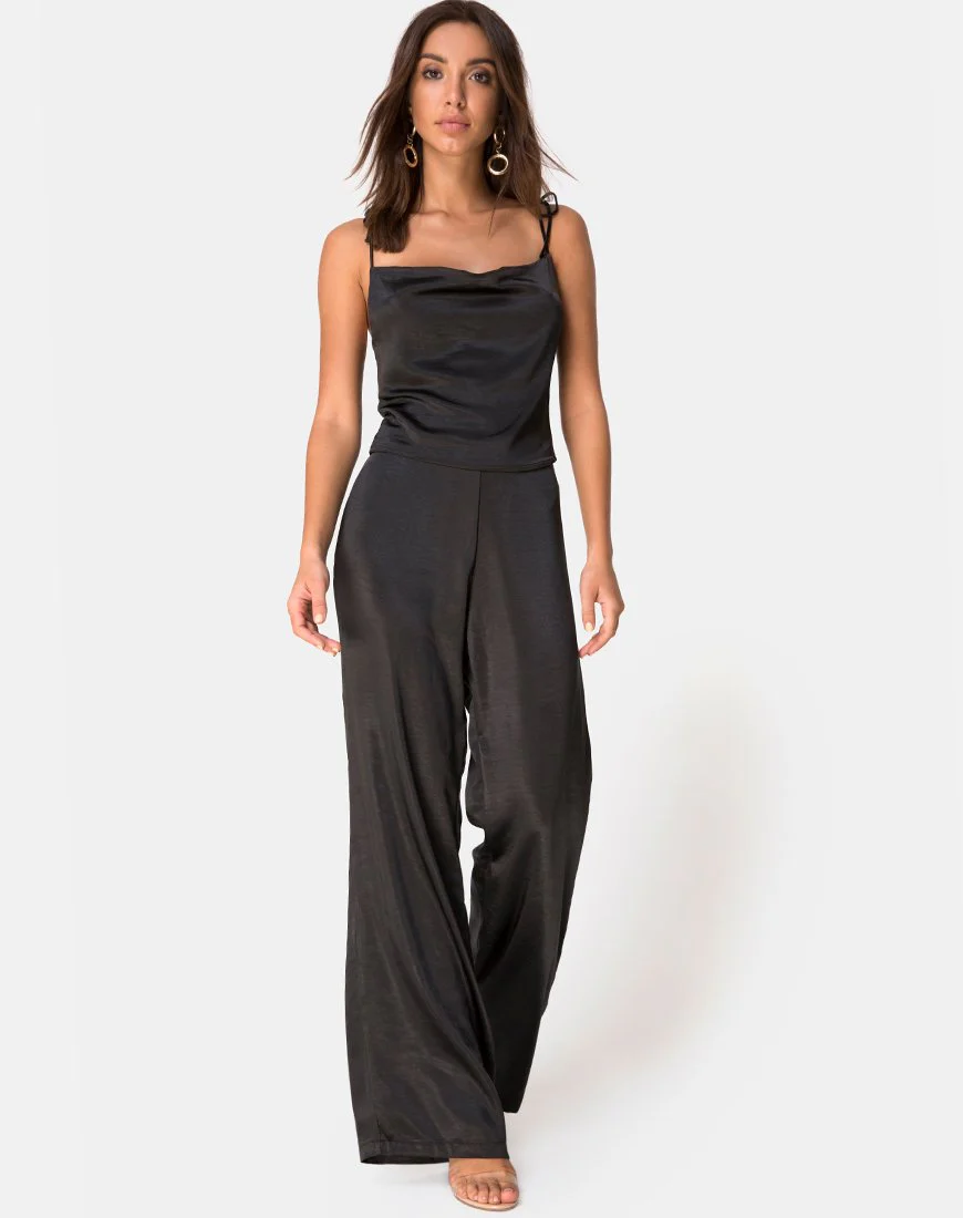 Ordez Oberteil in Satin Schwarz - Image 3