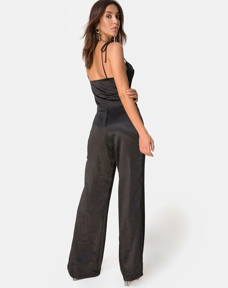 Ordez Oberteil in Satin Schwarz - Image 4