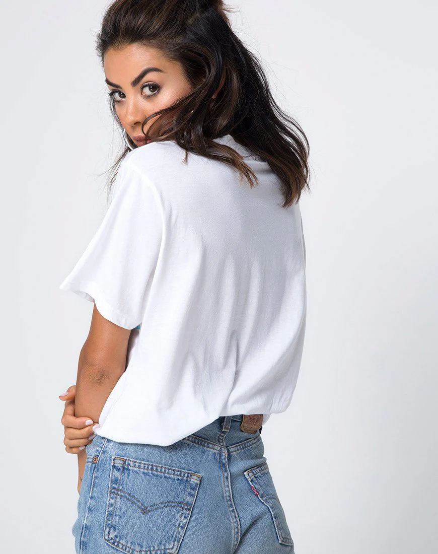 Oversize Basic Tee in I unfollowed You - Image 2