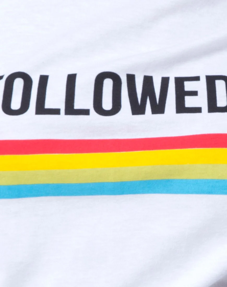 Oversize Basic Tee in I unfollowed You - Image 5