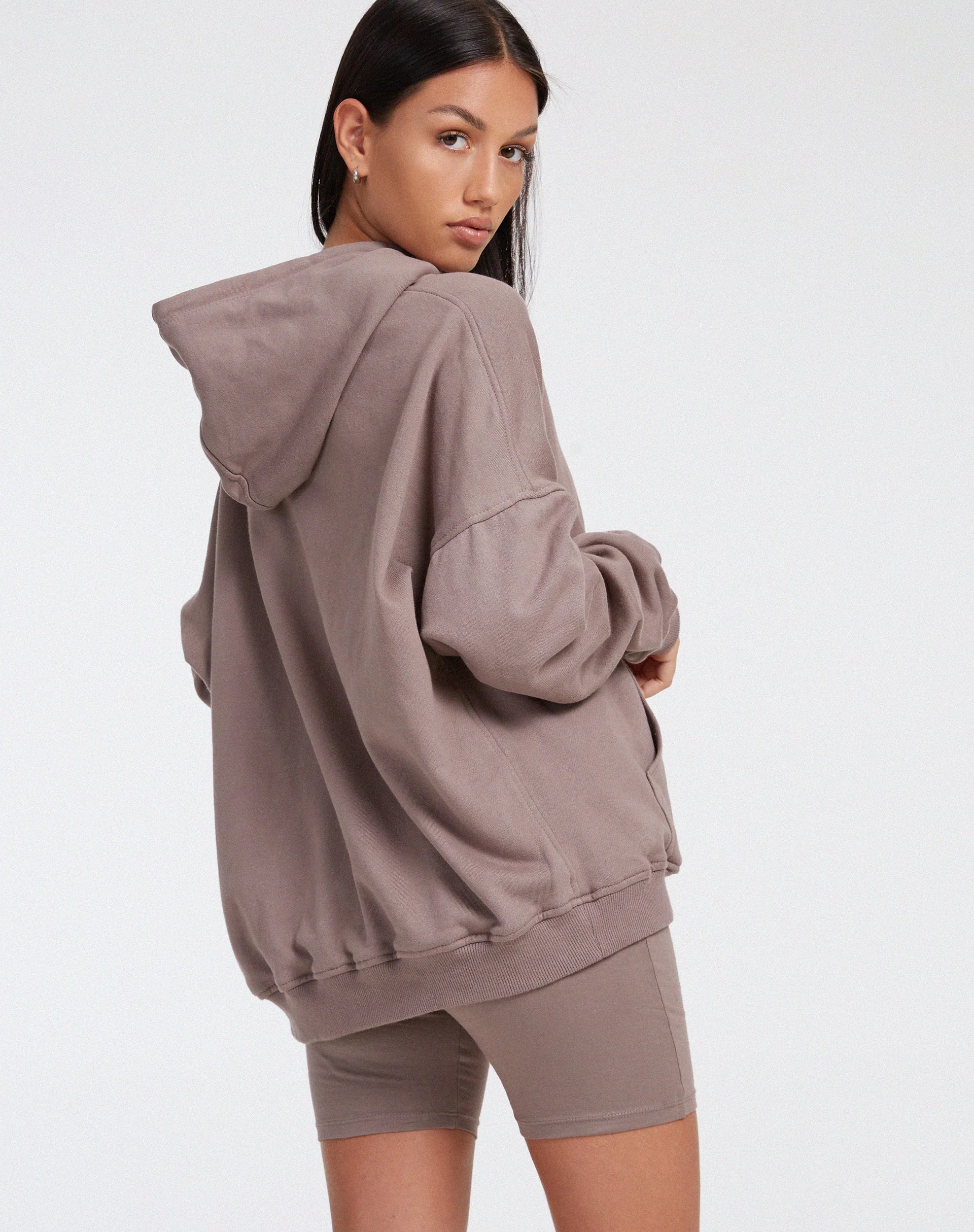 Oversize-Hoodie aus Fleece-Geweih - Image 2