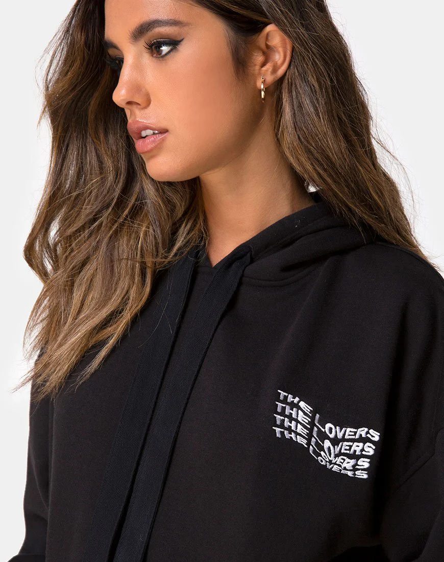 Oversize-Kapuzenpulli aus Sonne, Liebhaber und Seele - Image 5