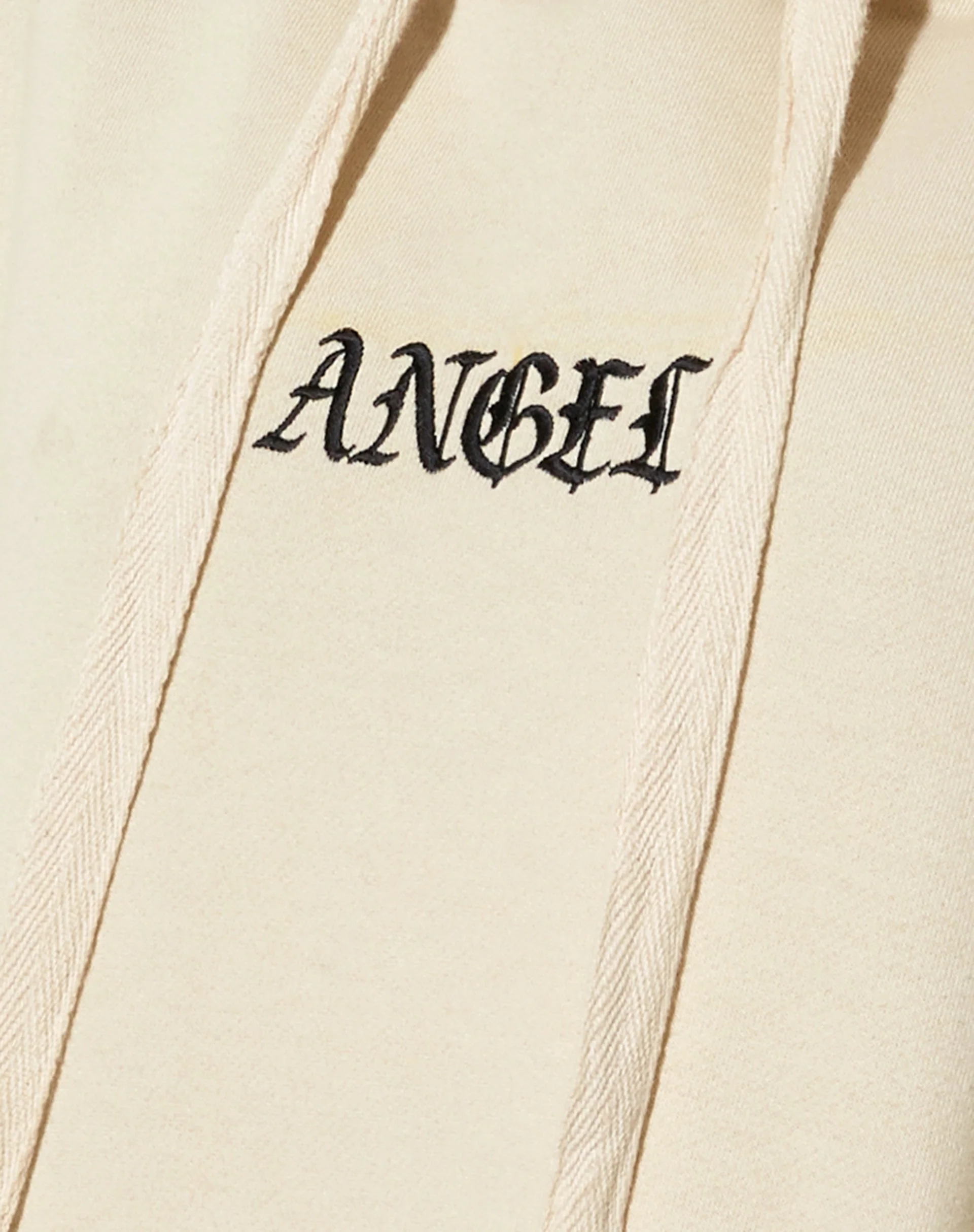 Oversize-Kapuzenpulli aus Stein mit Engel-Stickerei - Image 6