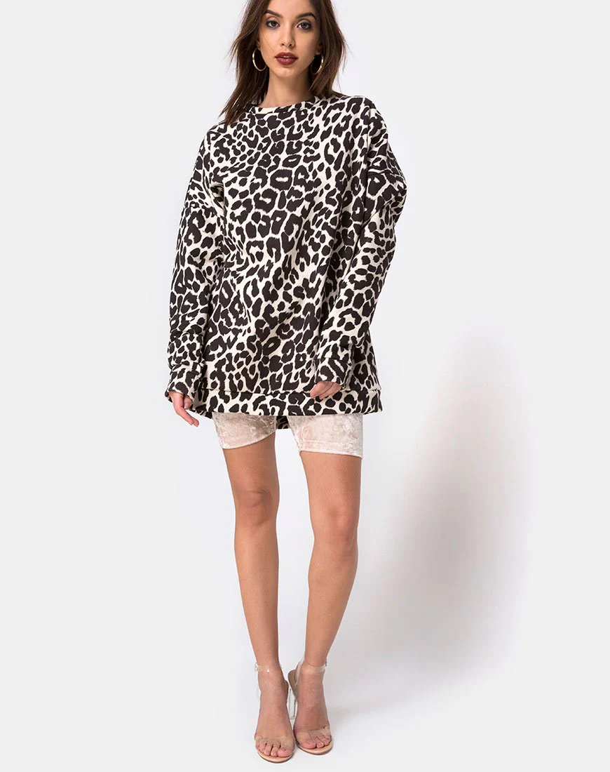Übergroßes Sweatshirt in Übergröße Jaguar - Image 3