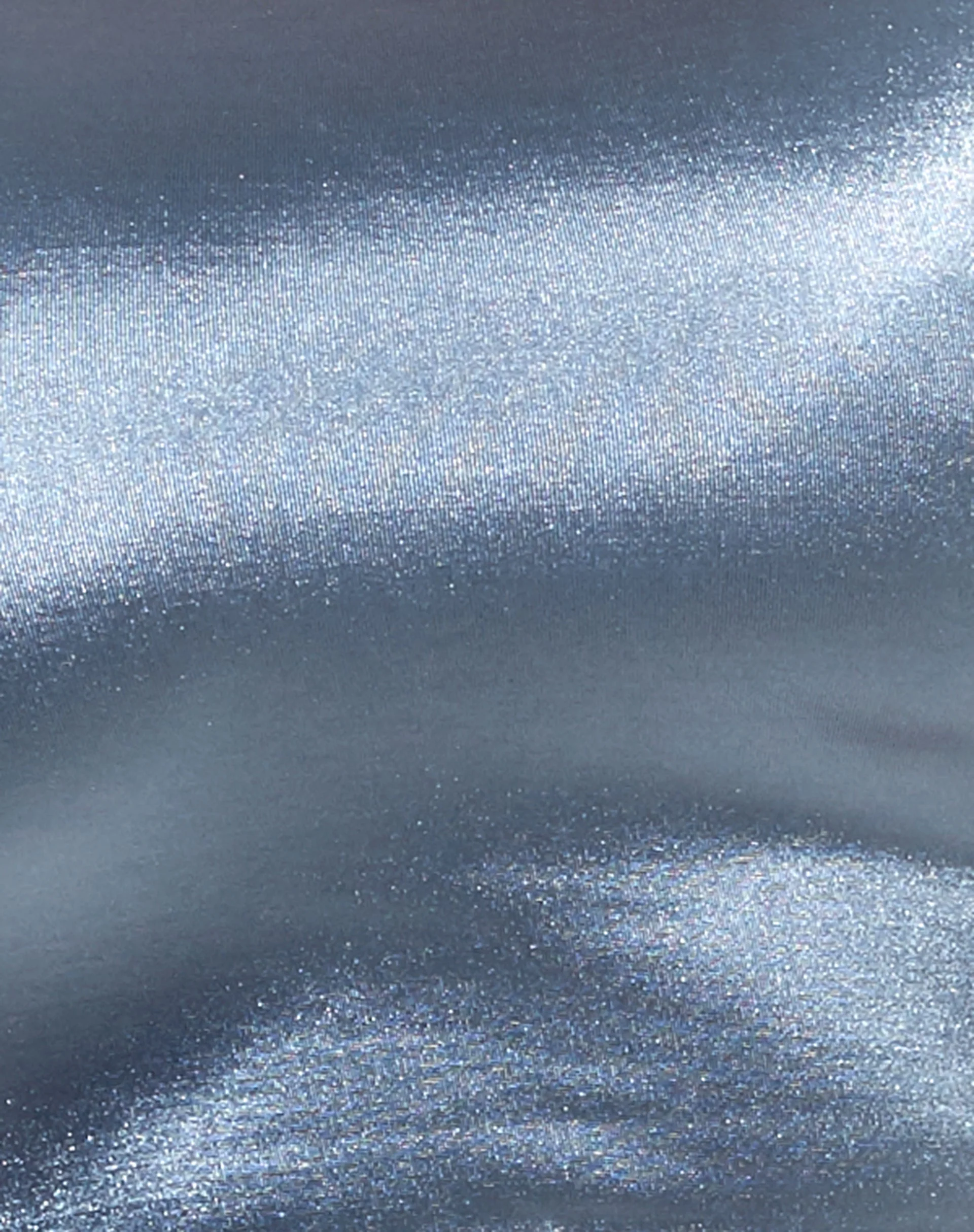 Ozka Crop Top in Satin Blau - Image 5
