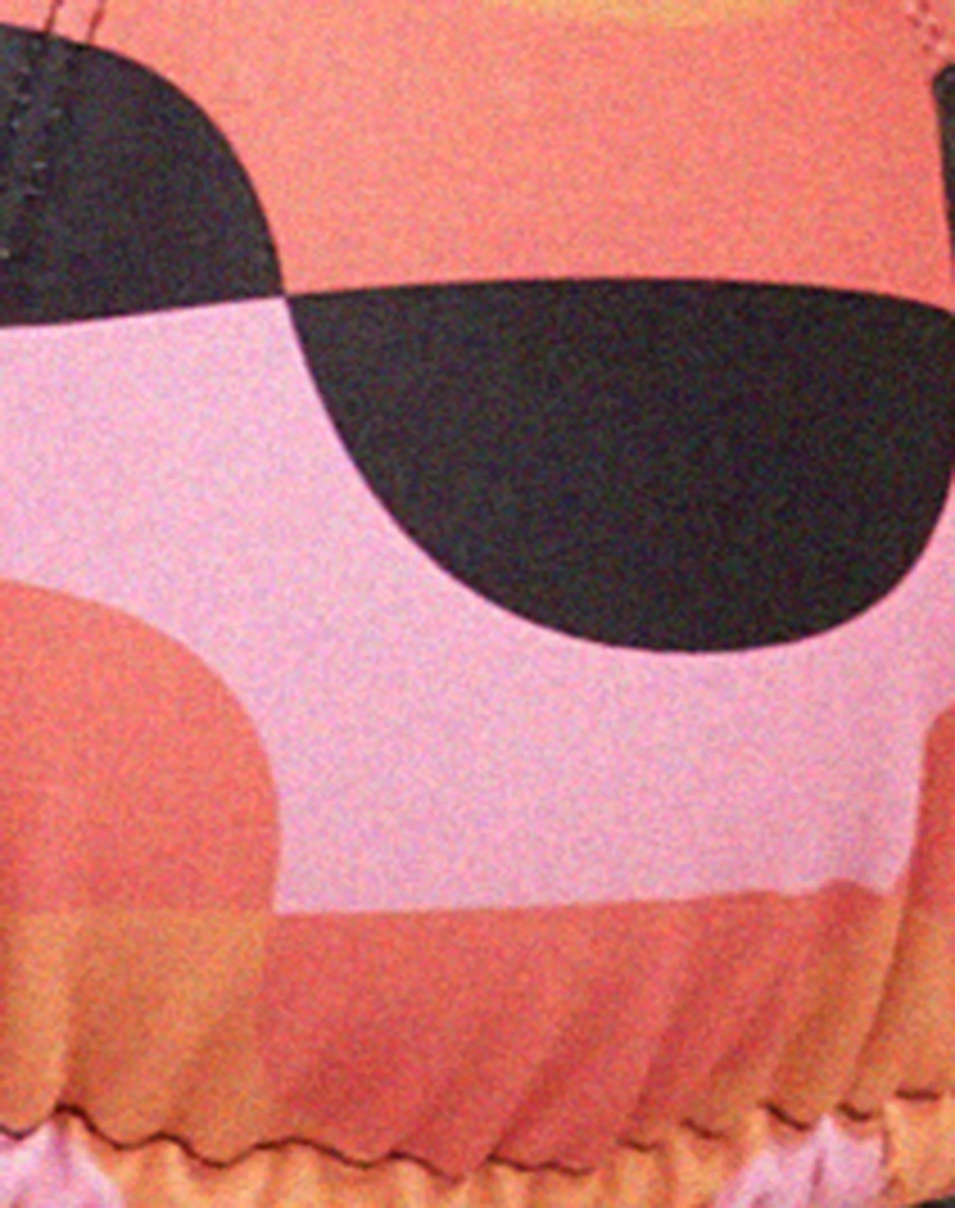 Pami Bikini-Oberteil in Abstrakte Kunst Rosa - Image 8