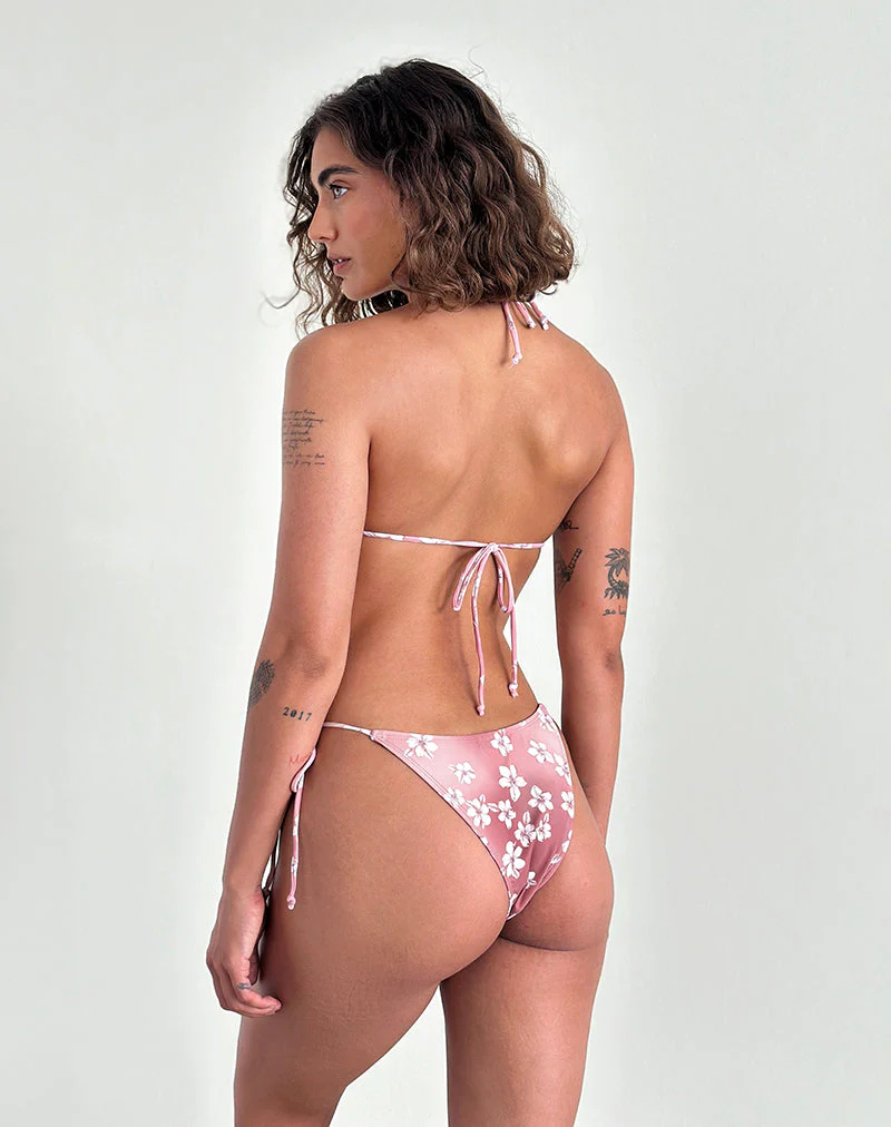 Pami Bikini-Oberteil in Hibiskus Floral - Image 4