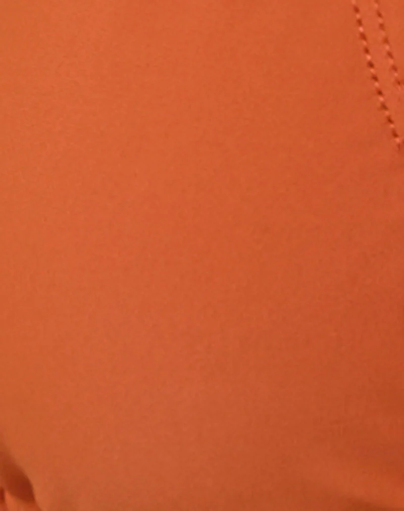 Pami Bikinioberteil in Gebranntem Orange mit Perlen - Image 6