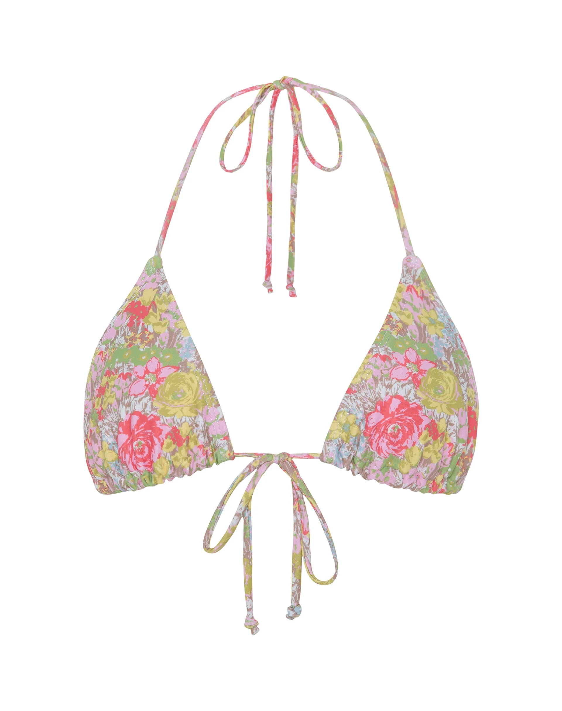 Pamita Bikini-Oberteil in Rosa Abstrakt Floral Schwimmen - Image 6