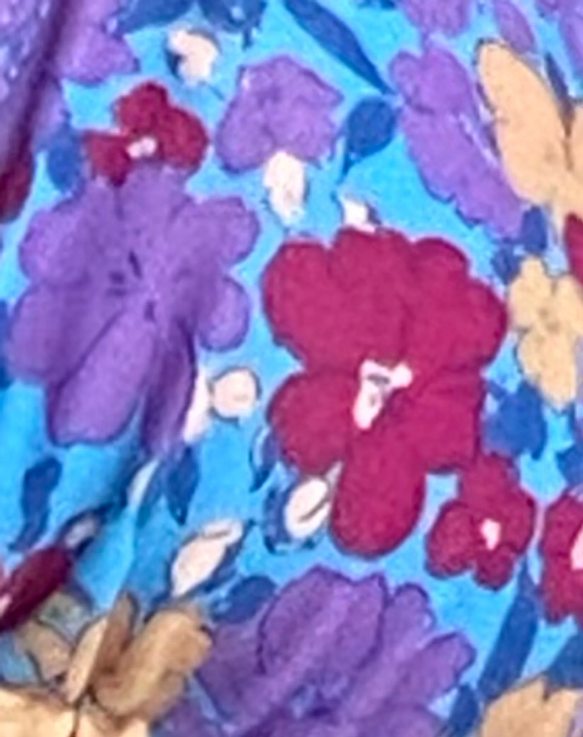Pamita Bikini-Oberteil in verwaschenem Lila mit Blumenmuster - Image 7