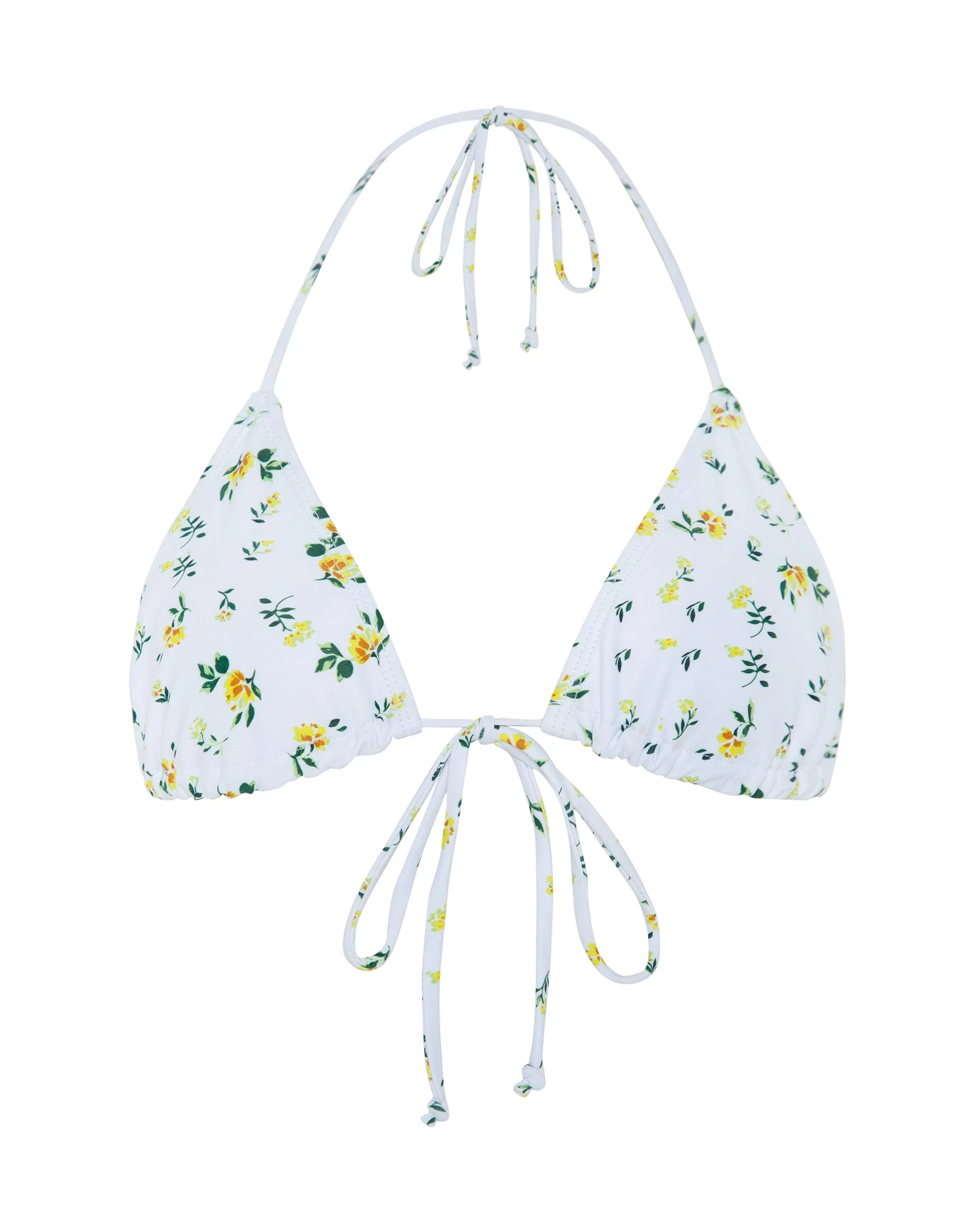 Pamita Bikinioberteil in Gelb Ditsy Floral - Image 7