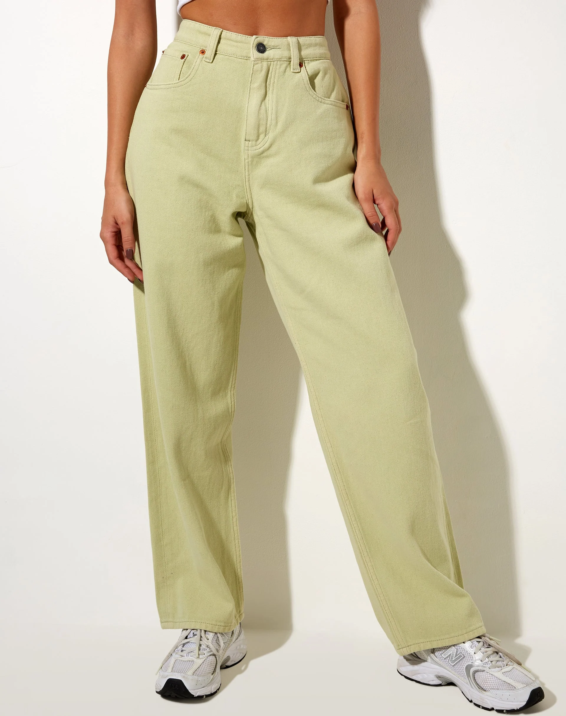 Parallel Jeans in Salbei