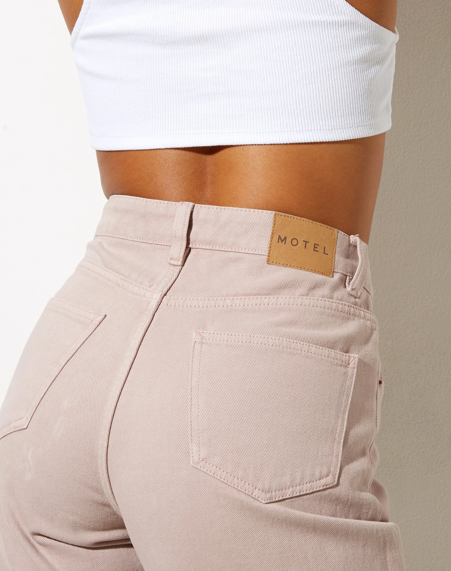 Parallel Jeans in gewaschenem Flieder - Image 5