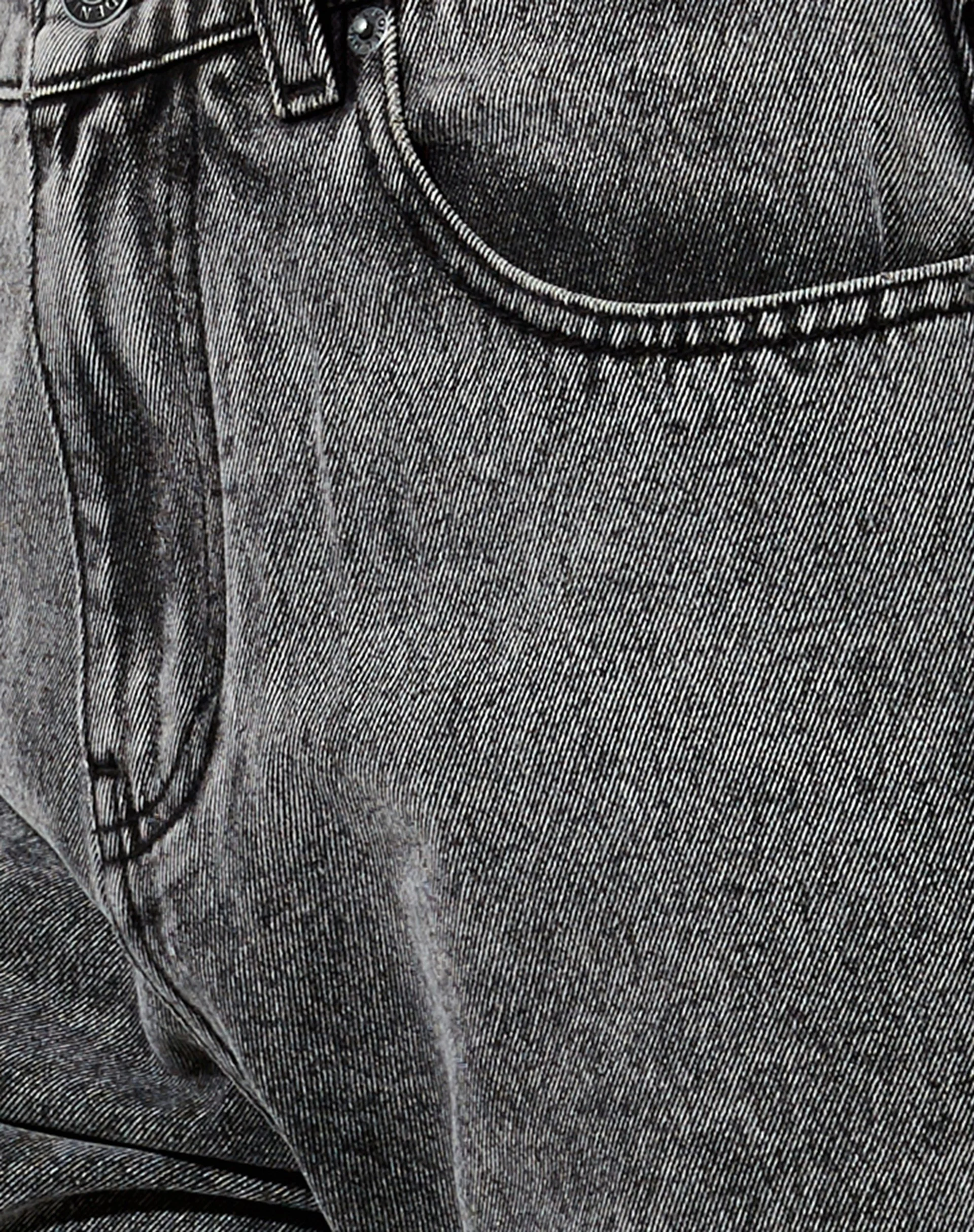 Parallele Jeans in Acid Black - Image 8