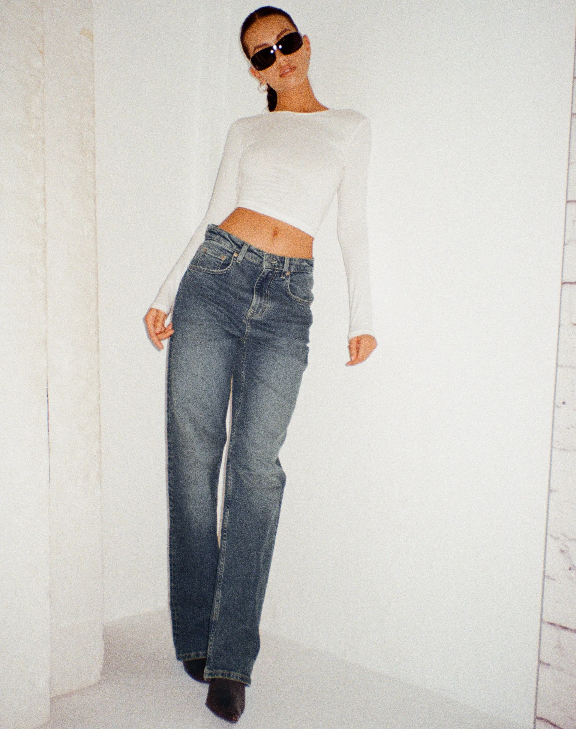 Parallel Jeans in Bryony Twilight Brown und Blue Acid - Image 3