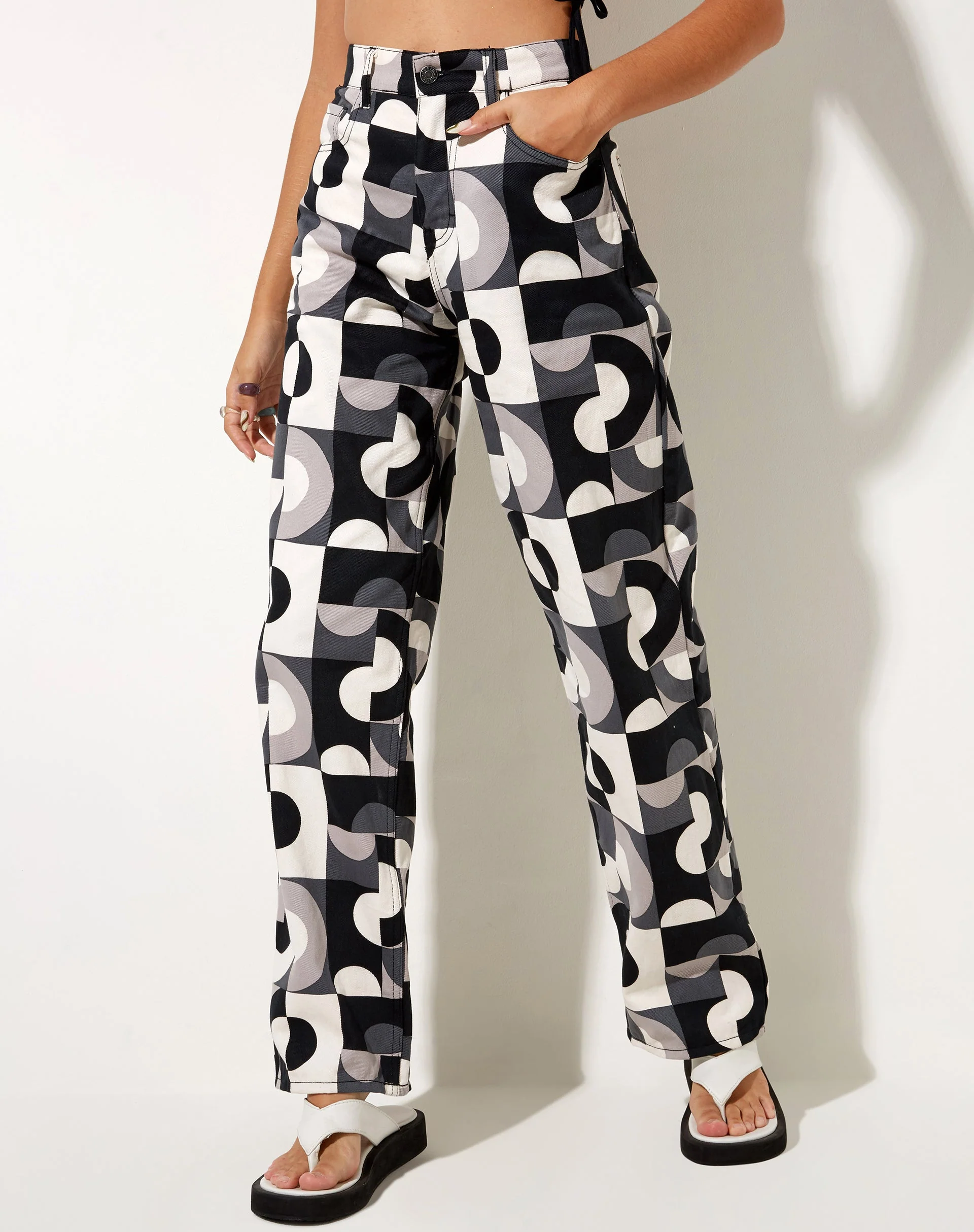 Parallel Jeans in Retro-Optik Spot - Image 5