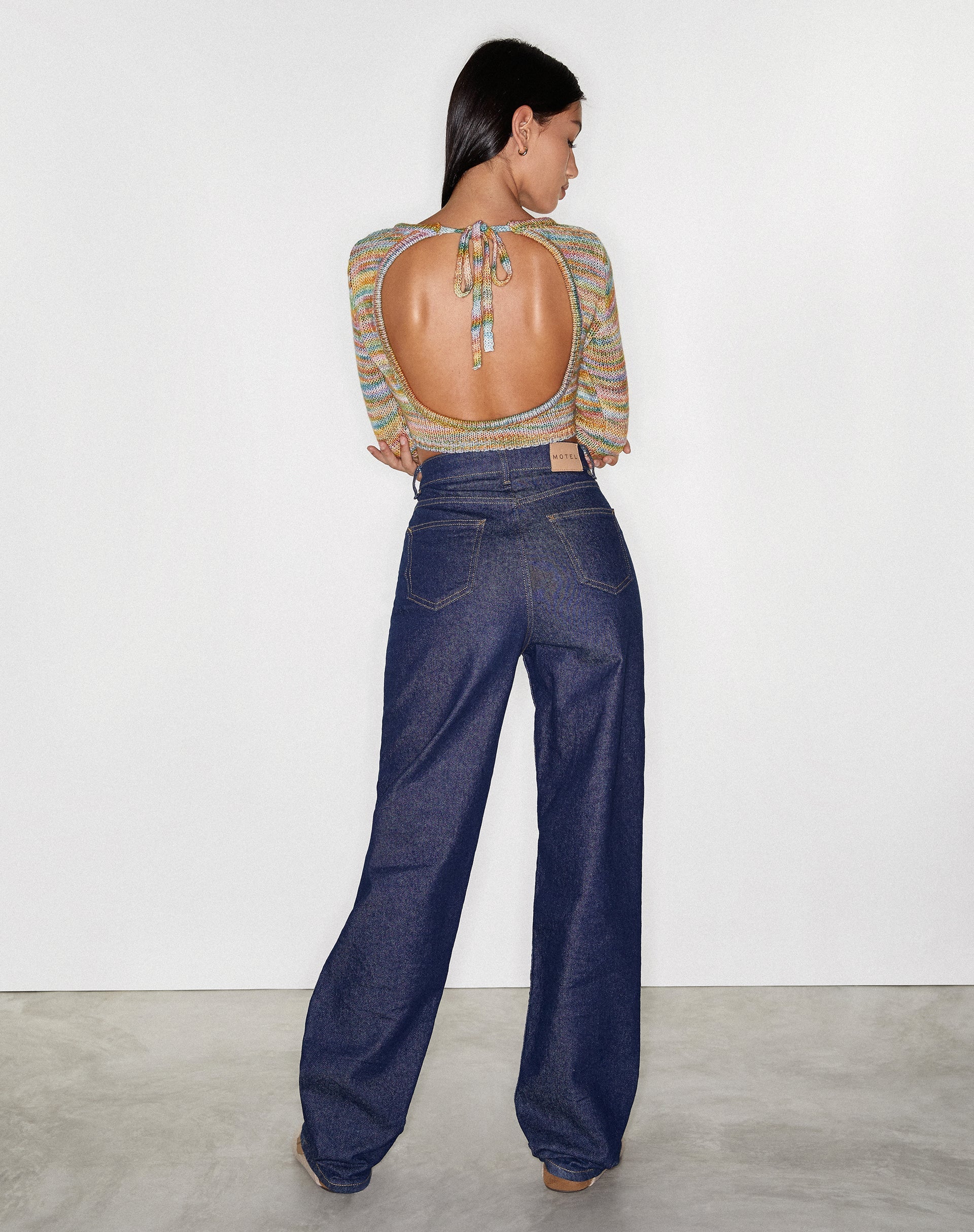 Parallel Jeans in Rinse Blue Wash - Image 5