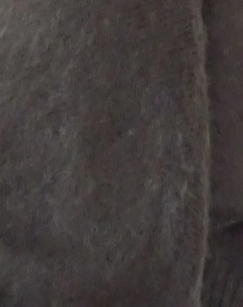 Pasha Strickjacke aus gebürstetem Strick in Braun - Image 6