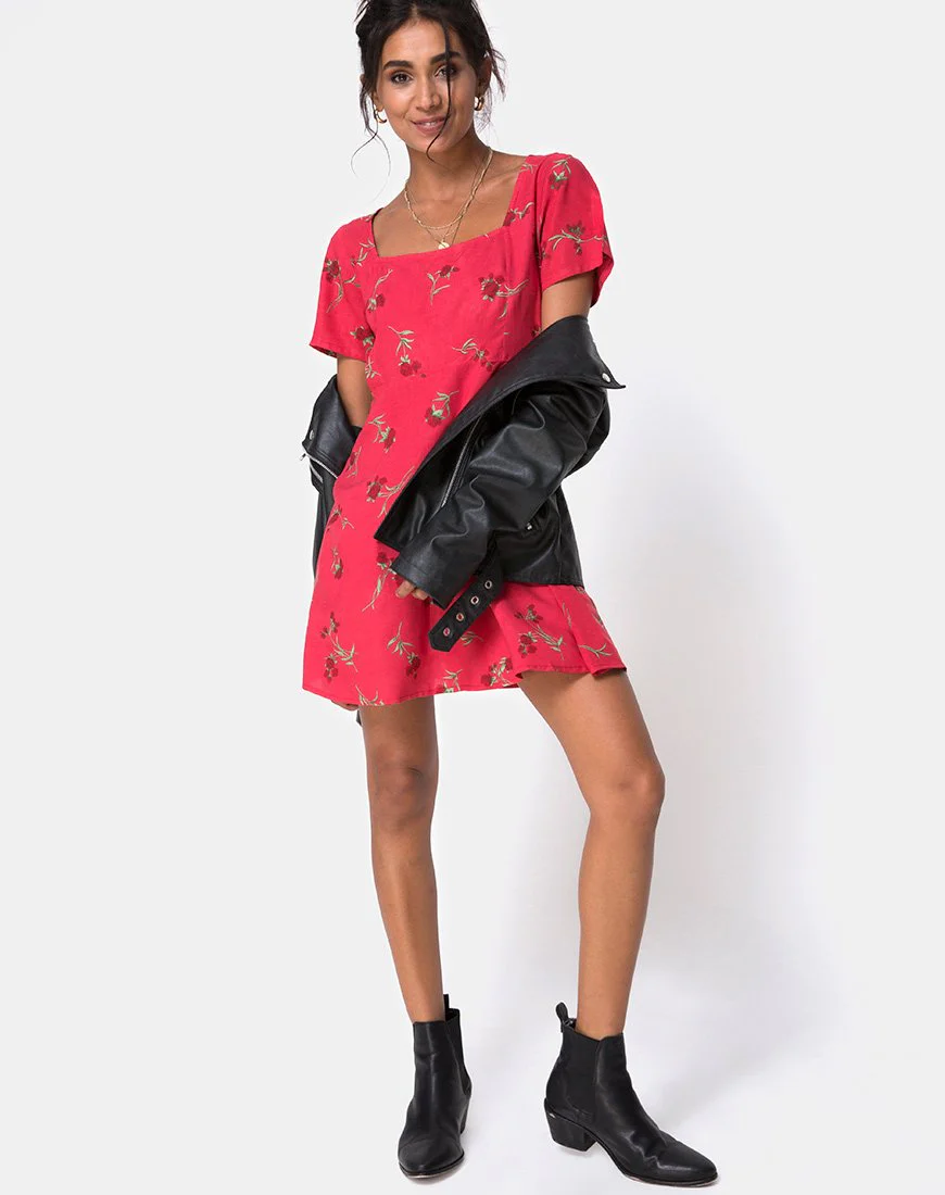 Peky Teekleid in Rouge Rose Pink - Image 3