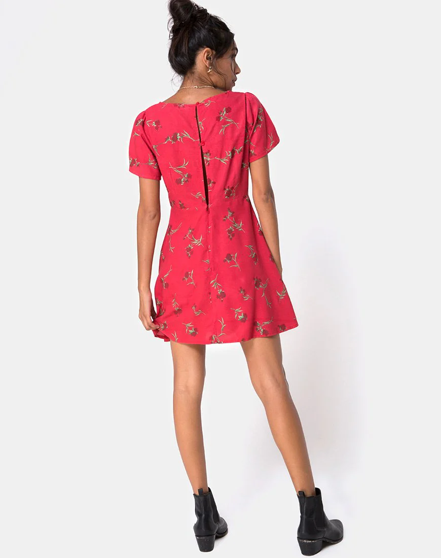 Peky Teekleid in Rouge Rose Pink - Image 4