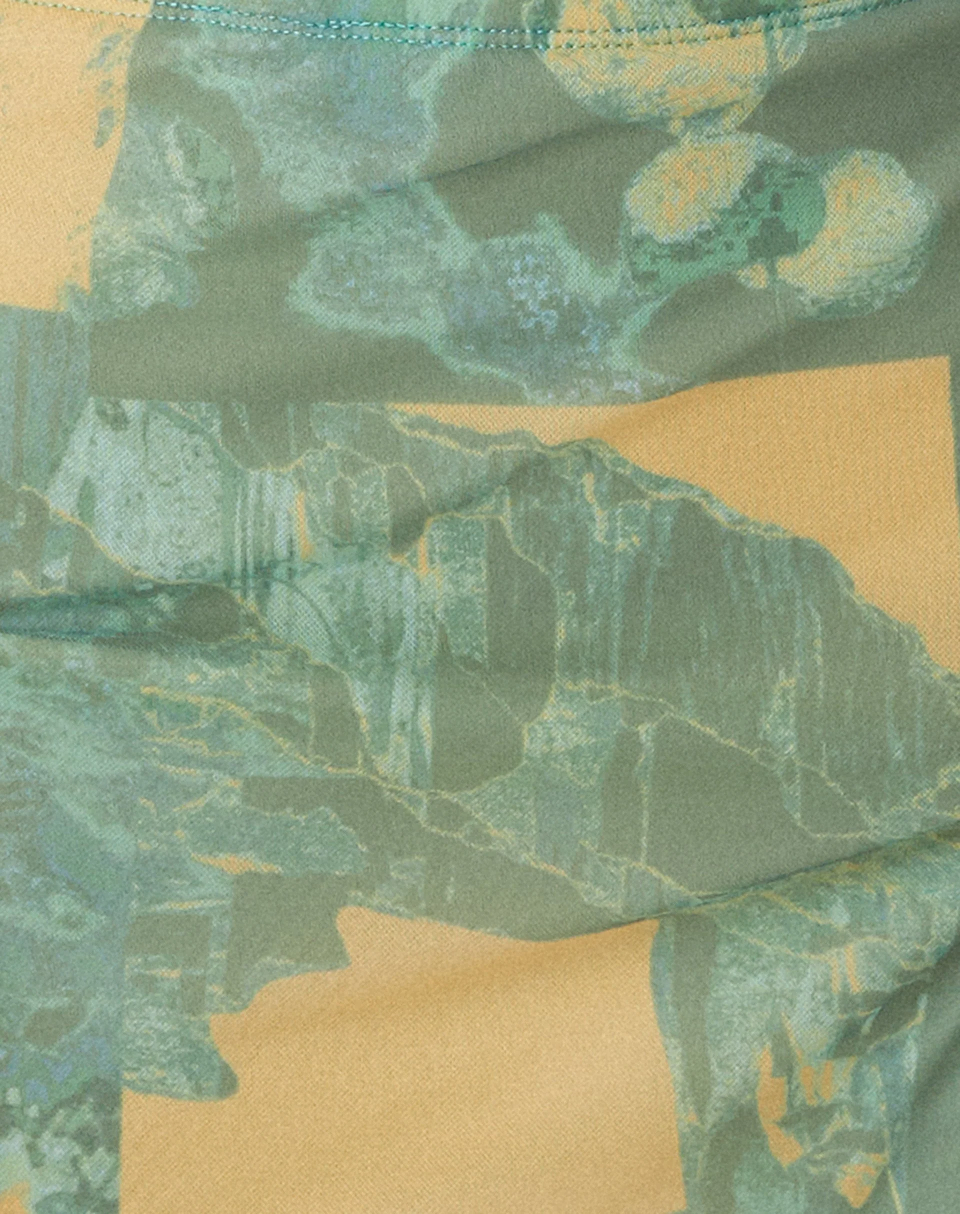 MOTEL X OLIVIA NEILL Pelma Mini Rock in Collage Floral Schatten Grün - Image 6