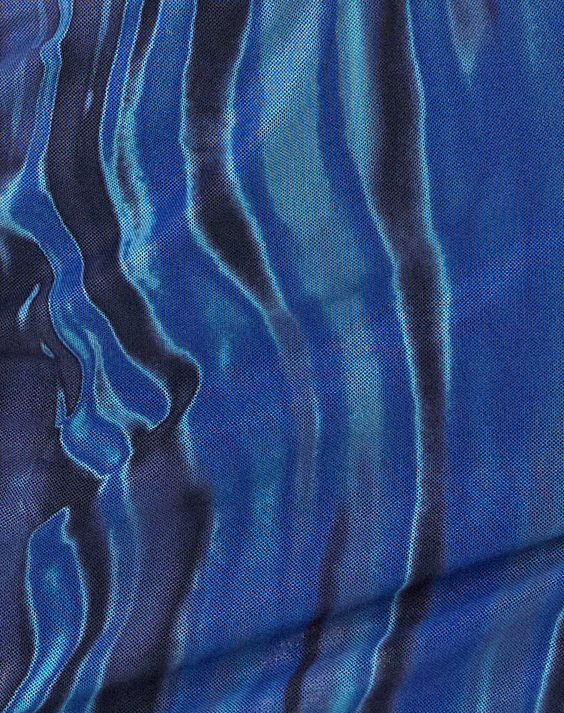 MOTEL X JACQUIE Pelma Minirock in Farbe Bleed Blau - Image 7