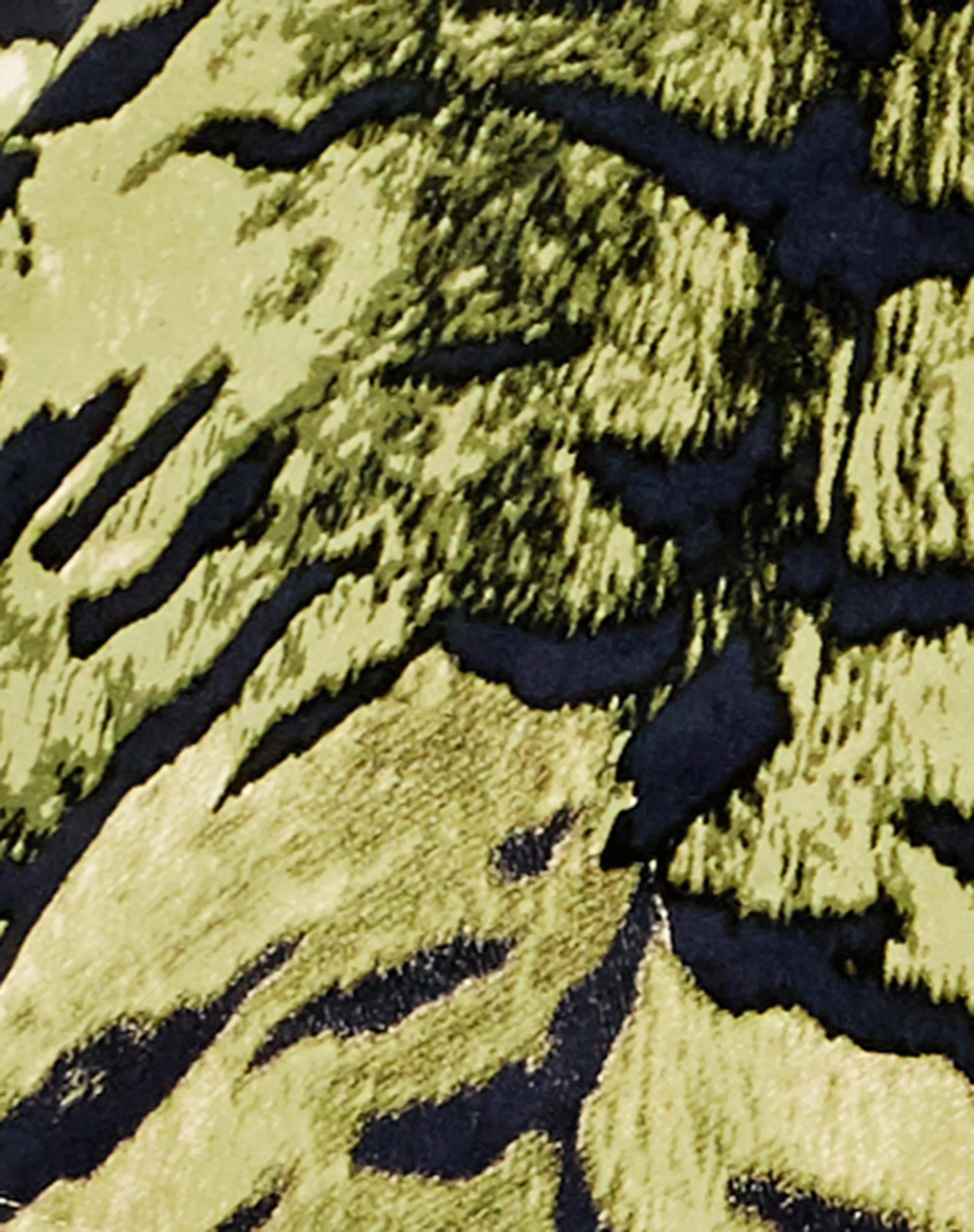 Pelmet Minirock in Tiger Full Khaki Platzierung - Image 5