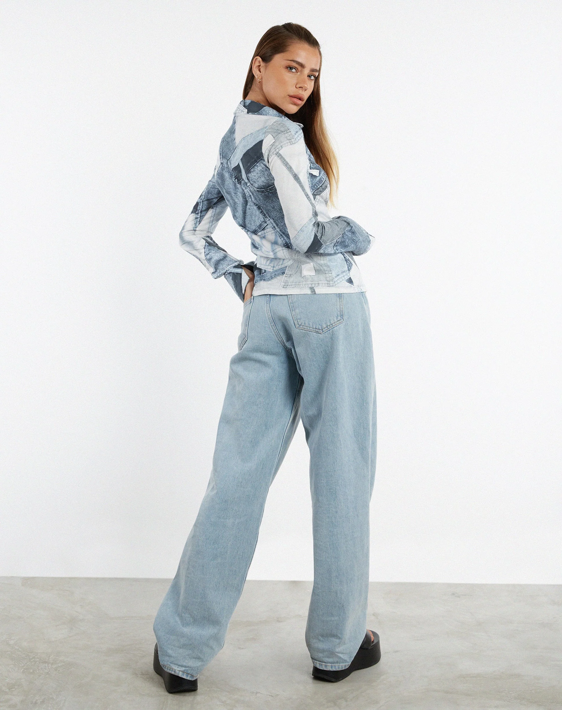 Phole Top aus Denim Pocket - Image 7