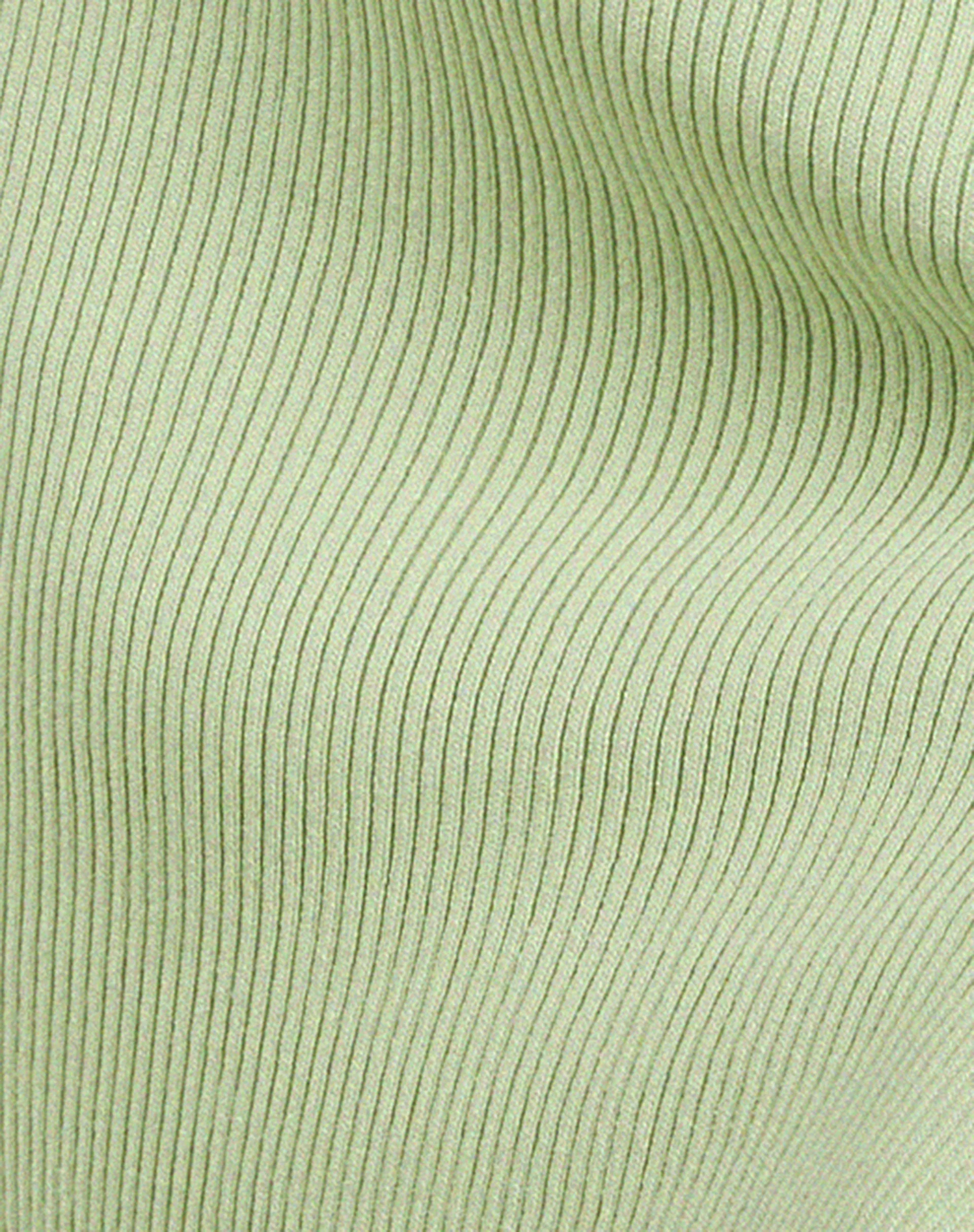 Piri Minirock aus Rippenstrick in Pastell-Limette - Image 7