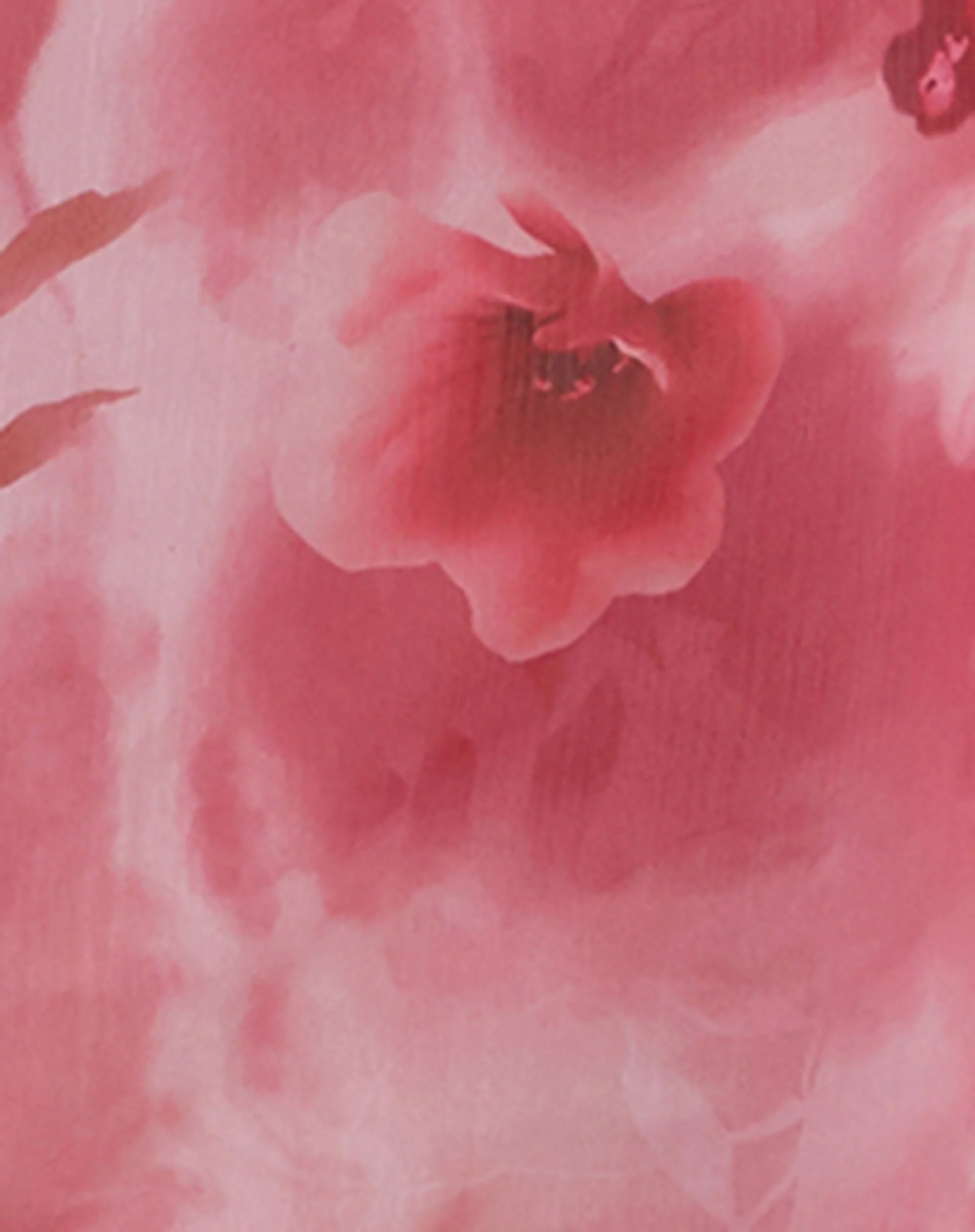Preston Midikleid in Watercolour Floral Pink - Image 6