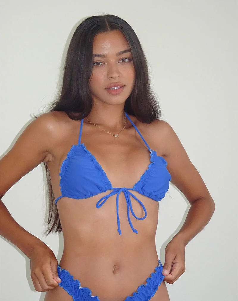 Prisha Bikinioberteil in Königsblau - Image 4