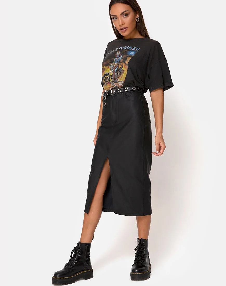 Pyra Midirock aus PU Schwarz - Image 3
