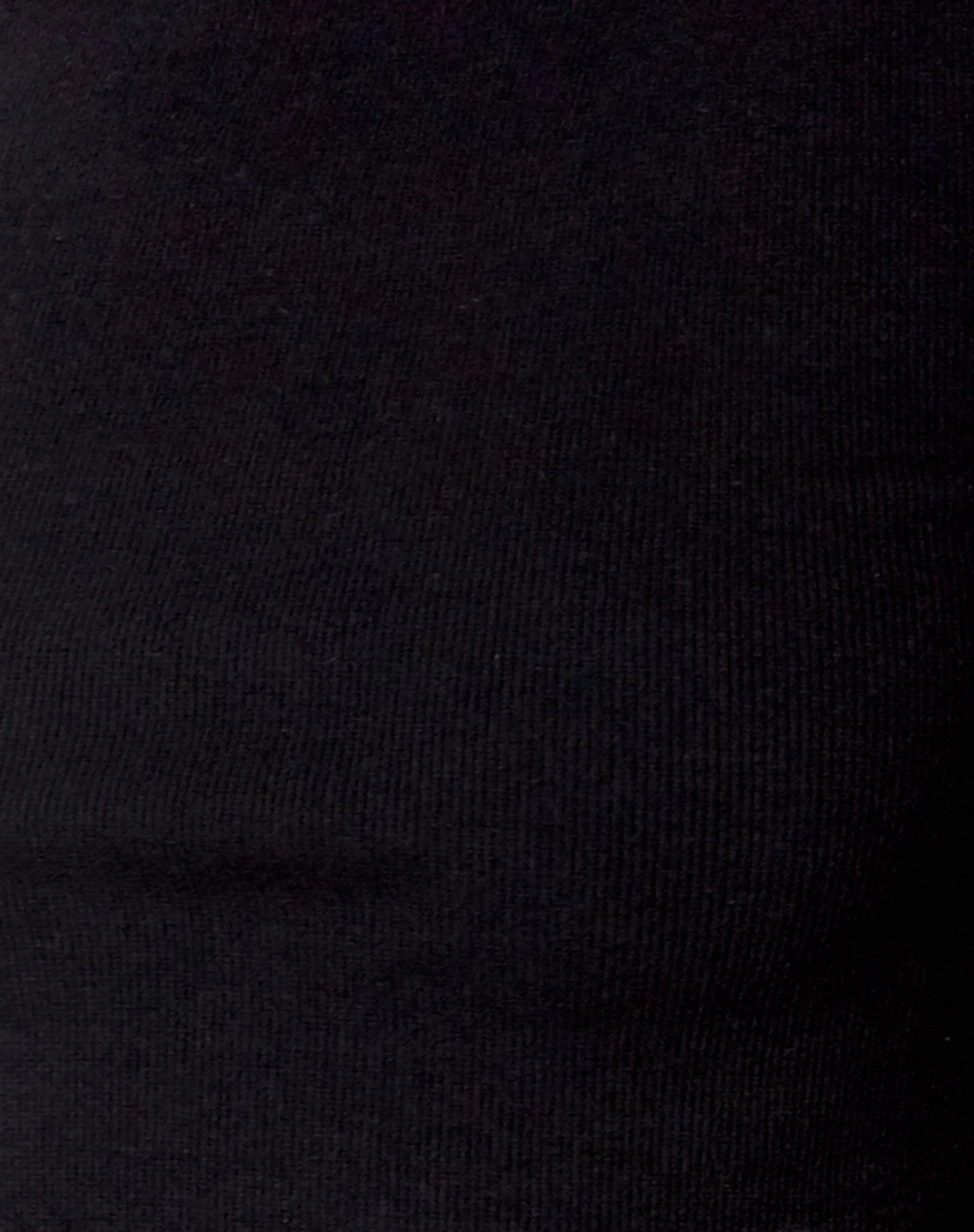 Que Crop Top aus Rippe Schwarz - Image 5