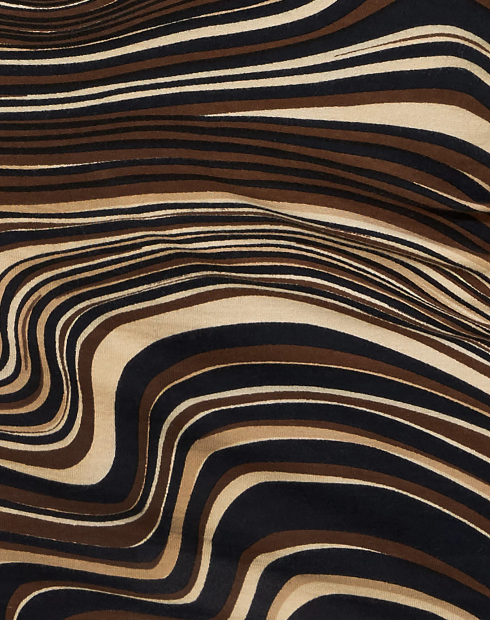 Quelin Rückenfreies Kleid in 70er Jahre Ripple - Image 5