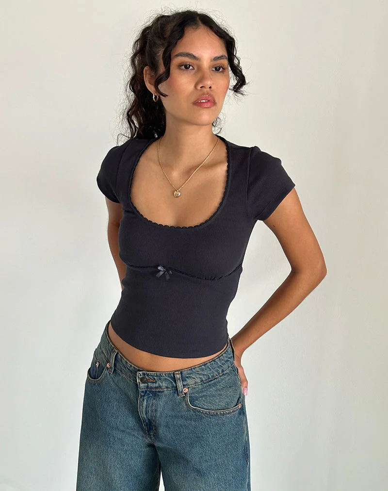 Rada Top in Rippe Ocean Storm - Image 2