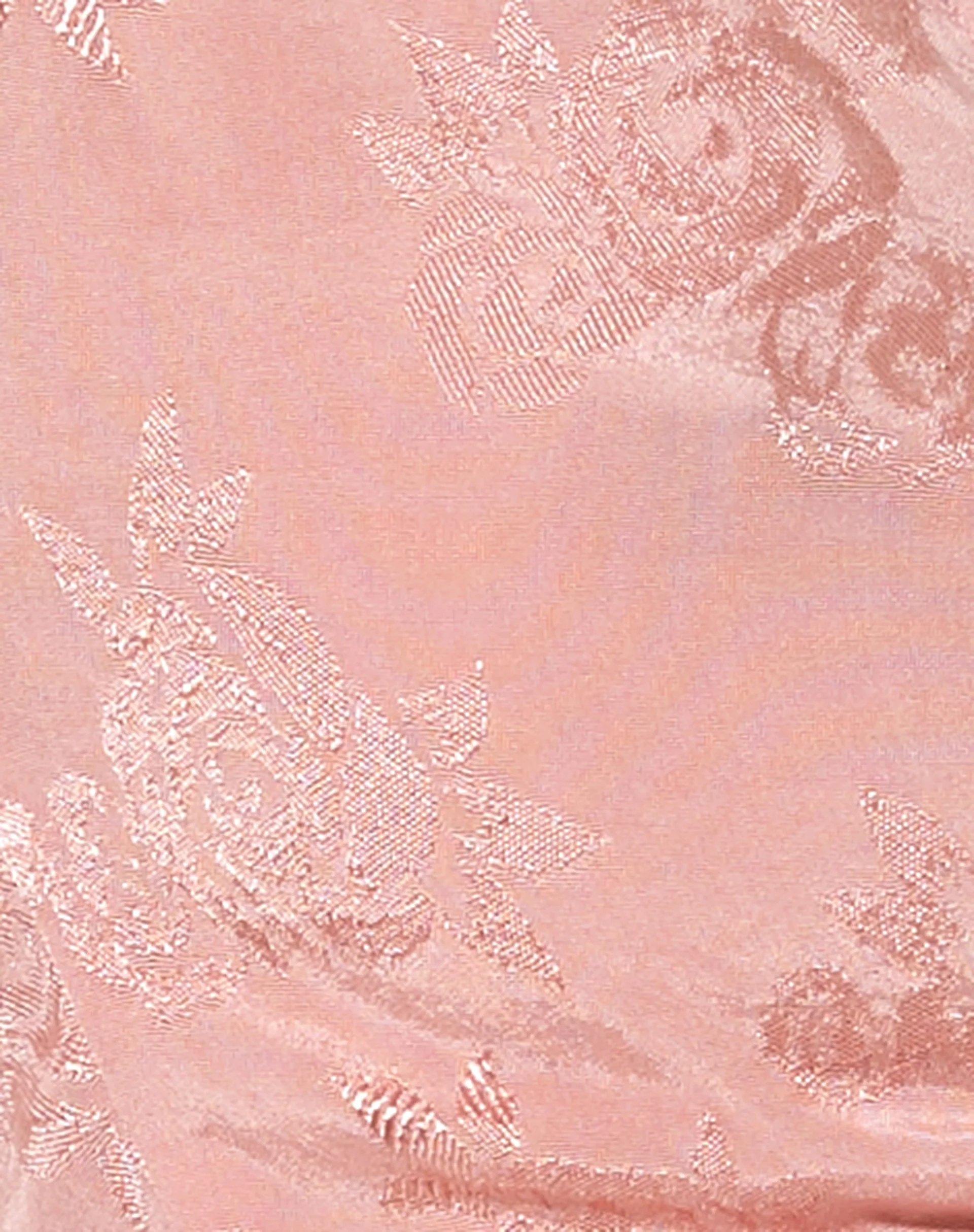 Raeto Crop Top in Satin Rose Coral Blush - Image 5