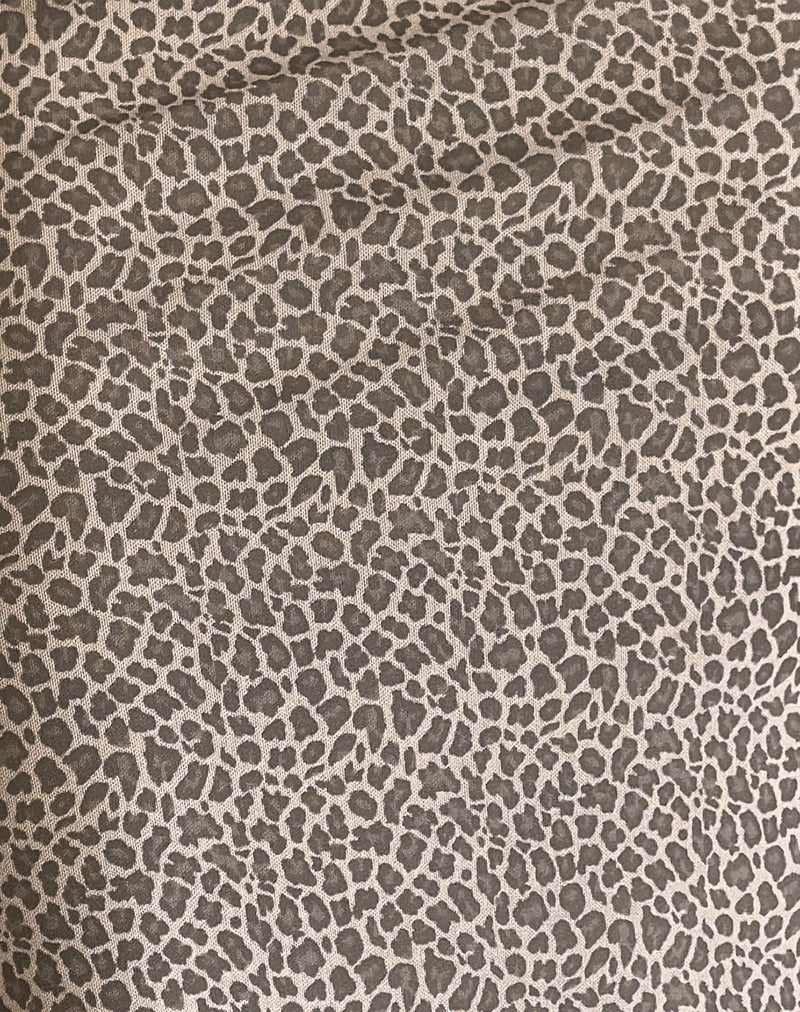 Rajuli Midirock in zierlichem Leopard Hellbraun - Image 5
