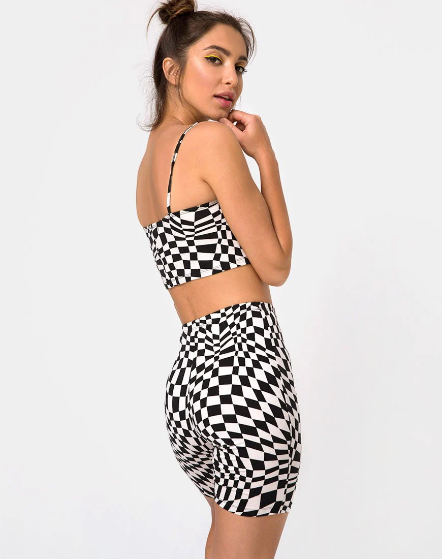Ramo Bandeau in Square Flag Schwarz und Weiß - Image 2