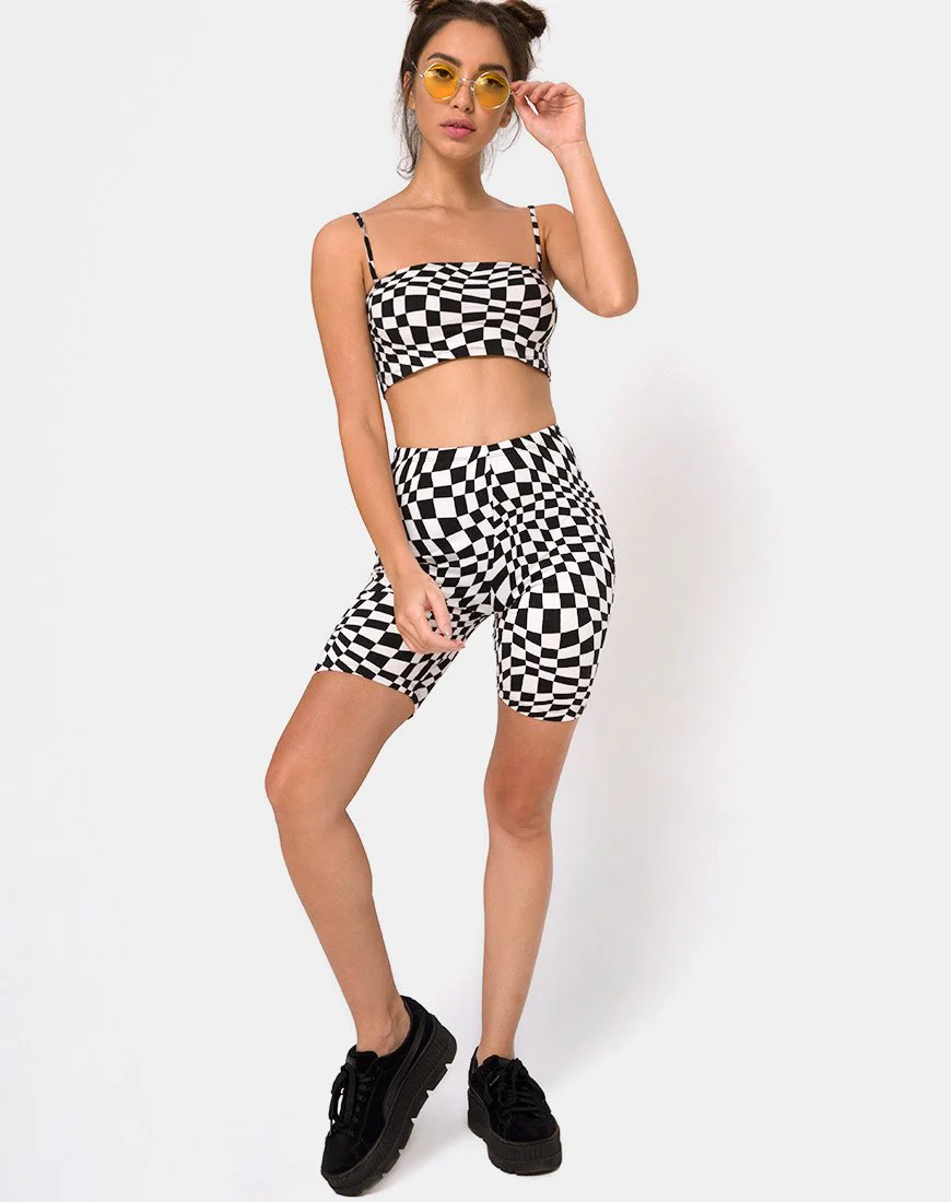 Ramo Bandeau in Square Flag Schwarz und Weiß - Image 3