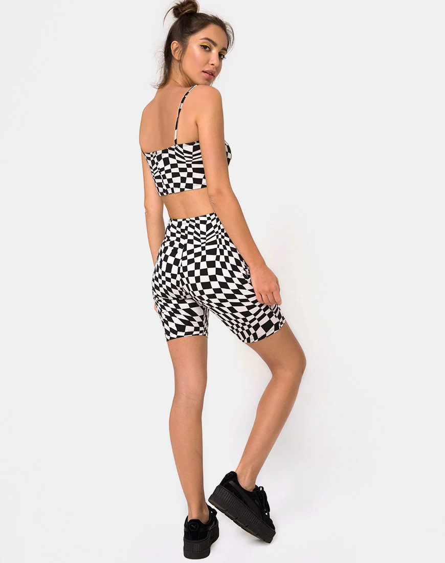 Ramo Bandeau in Square Flag Schwarz und Weiß - Image 4
